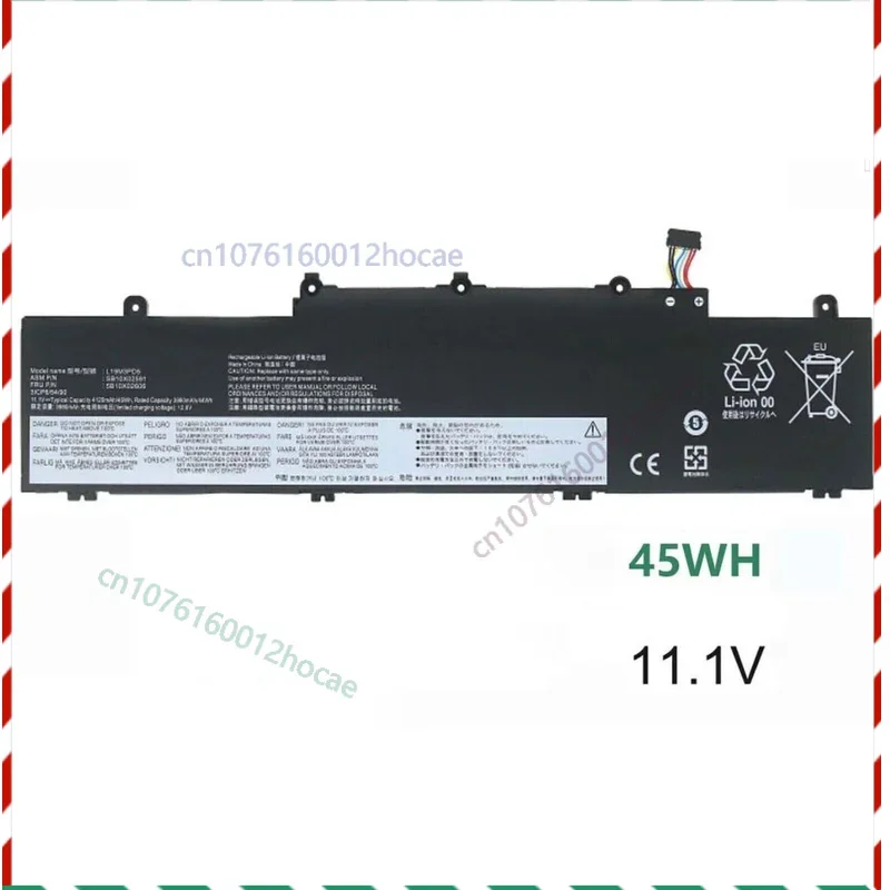 

45Wh 11.1V Battery for ThinkPad E14 Gen 4 E15 Gen 4 L19D3PD5 L19L3PD5 Fast ship