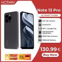 [Ship From Germany] HOTWAV Note 13 Pro Smartphone 6.6'' HD+ Android 13 16GB+256GB Octa-Core Mobile Phone 50MP 5160mAh Cellphone