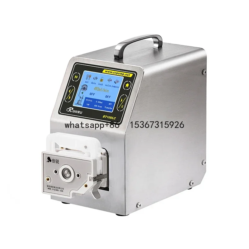 BT100LC liquid pump dispenser double channel peristaltic pump peristaltic filling pump