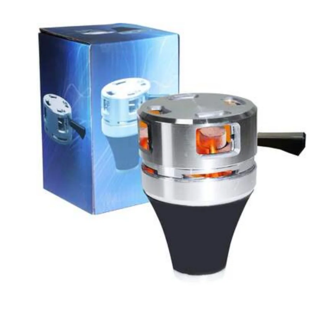 

Metal Hookah Charcoal Holder Kit with Dry Herb Bowl Protable Tobacco Heater Chicha Nargile Water Pipe Smoking Pipe Accessories