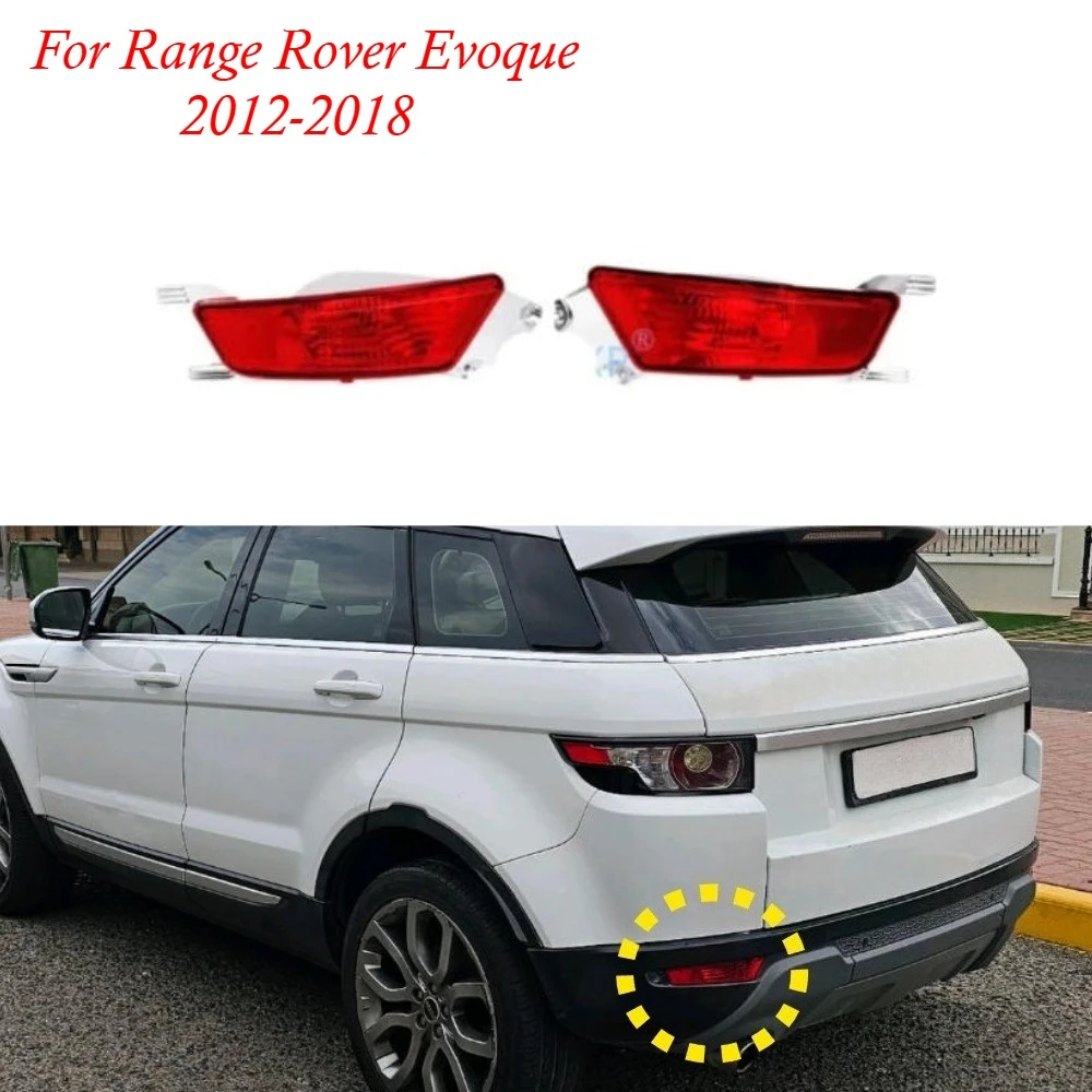 1 Piece Rear Bumper Lamp For Range Rover Evoque 2012-2018 Rear  Light With  Rear Reflector Lights LR025148 LR025149