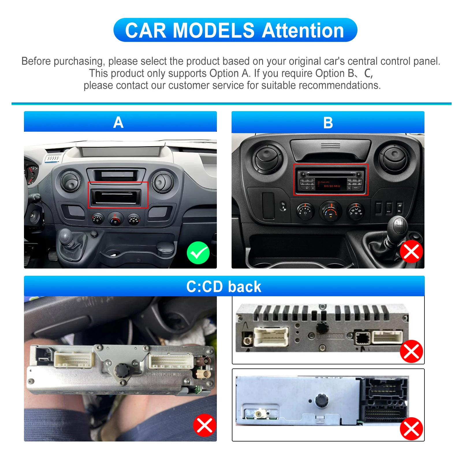 Podofo 4G CarPlay راديو أندرويد لنيسان NV400 أوبل موفانو رينو ماستر III 3 2010-2019 مشغل وسائط متعددة 2din FM نظام تحديد المواقع ستيريو