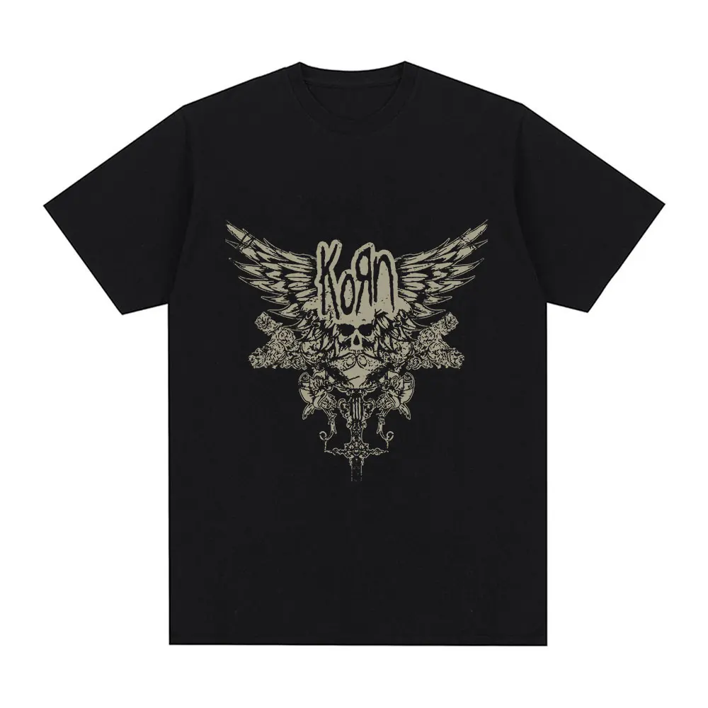 Korn Music Concert Rock Band WORLD TOUR T Shirt Men's Vintage