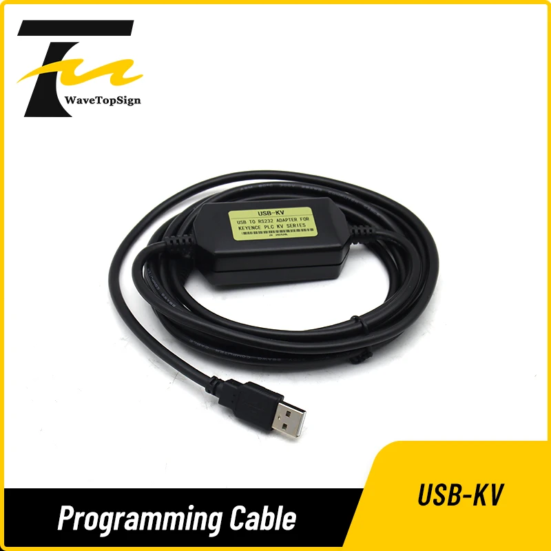 

USB-KV Programming Cable for Keyence KV Series PLC Download Cable C Programming USB Interface