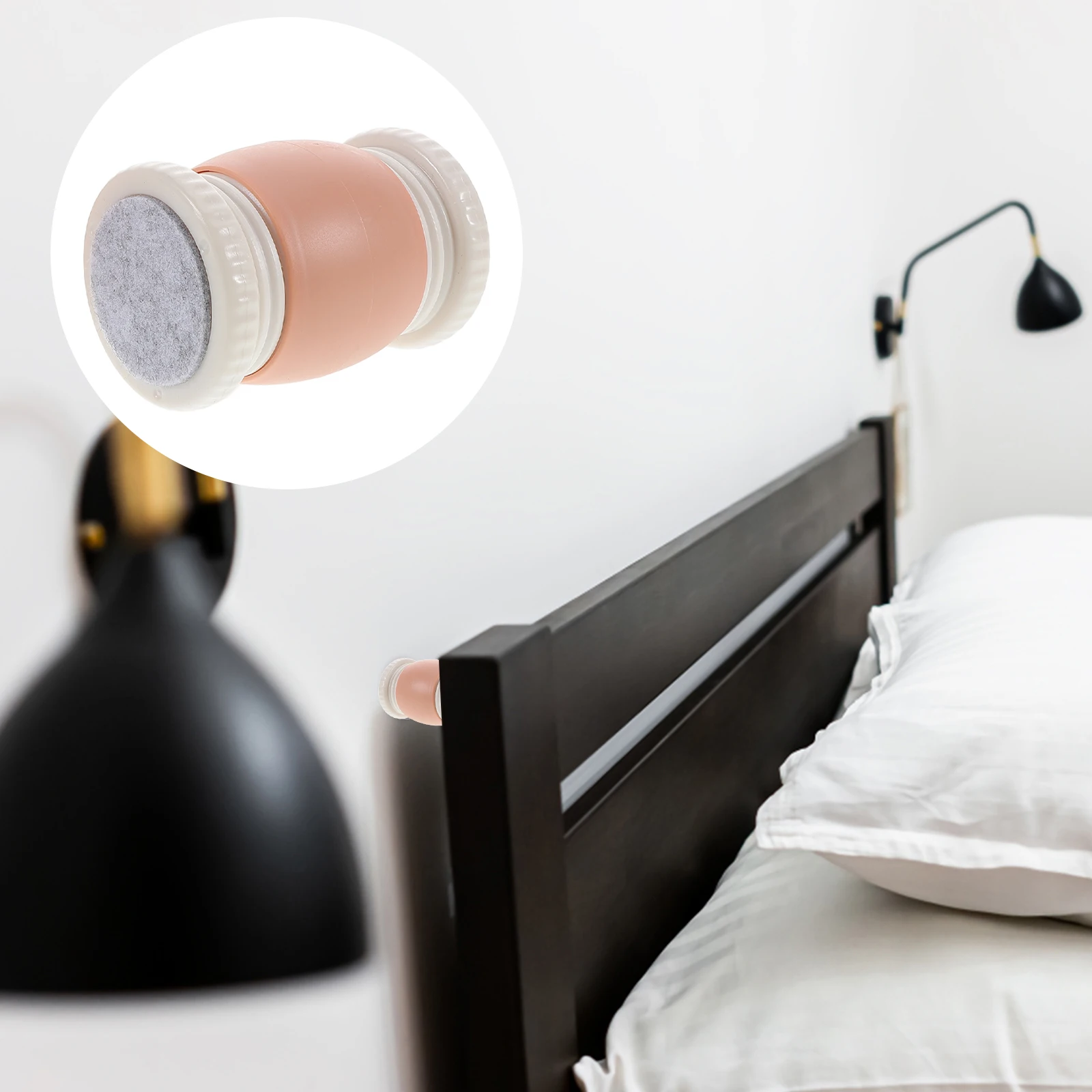 

2pcs niture Pads Headboard Stabilizer Anti Shake Silent Wall Protector Bed Frame Noise Stopper Self Adhesive Adjustable Floor