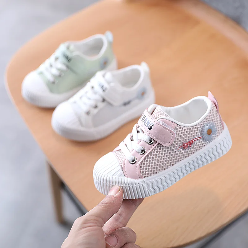 Children Casual Shoes Lightweight Infant Toddler Tenis Feminino Mesh Boys Girls Sneakers Breathable Non-slip Sports Kids Shoes