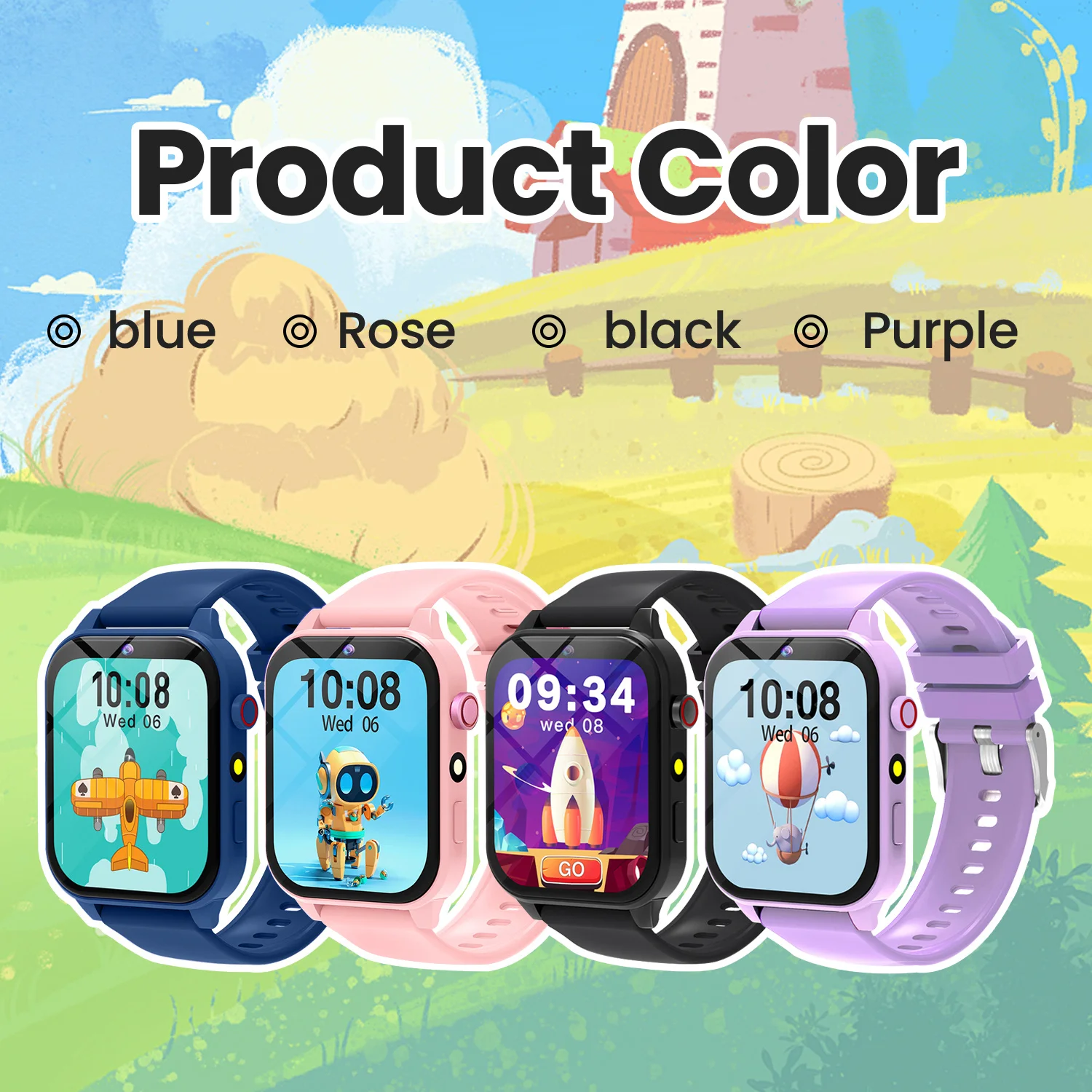 1.83-Inch Full Touch Screen To - Kids Watches Not Smartwatch 评论和价格