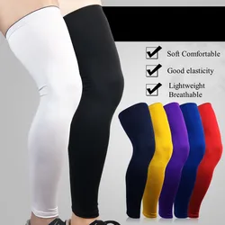 1pc sport Leg Support Sleeve basket Running ciclismo scaldamuscoli elastico uomo donna allunga le maniche a compressione della coscia del polpaccio