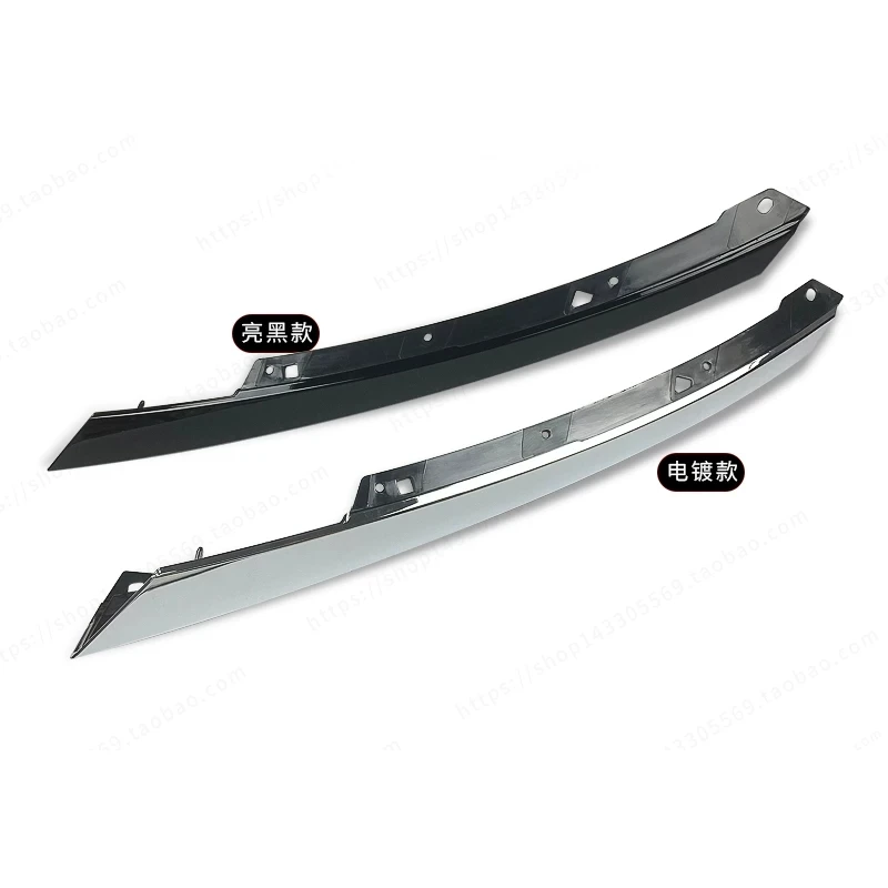 Chrome Headlight Trim for Honda civic 10th 16 17 18 19 20 21 Modified Glossy Black Car Head Lamp Eyebrows