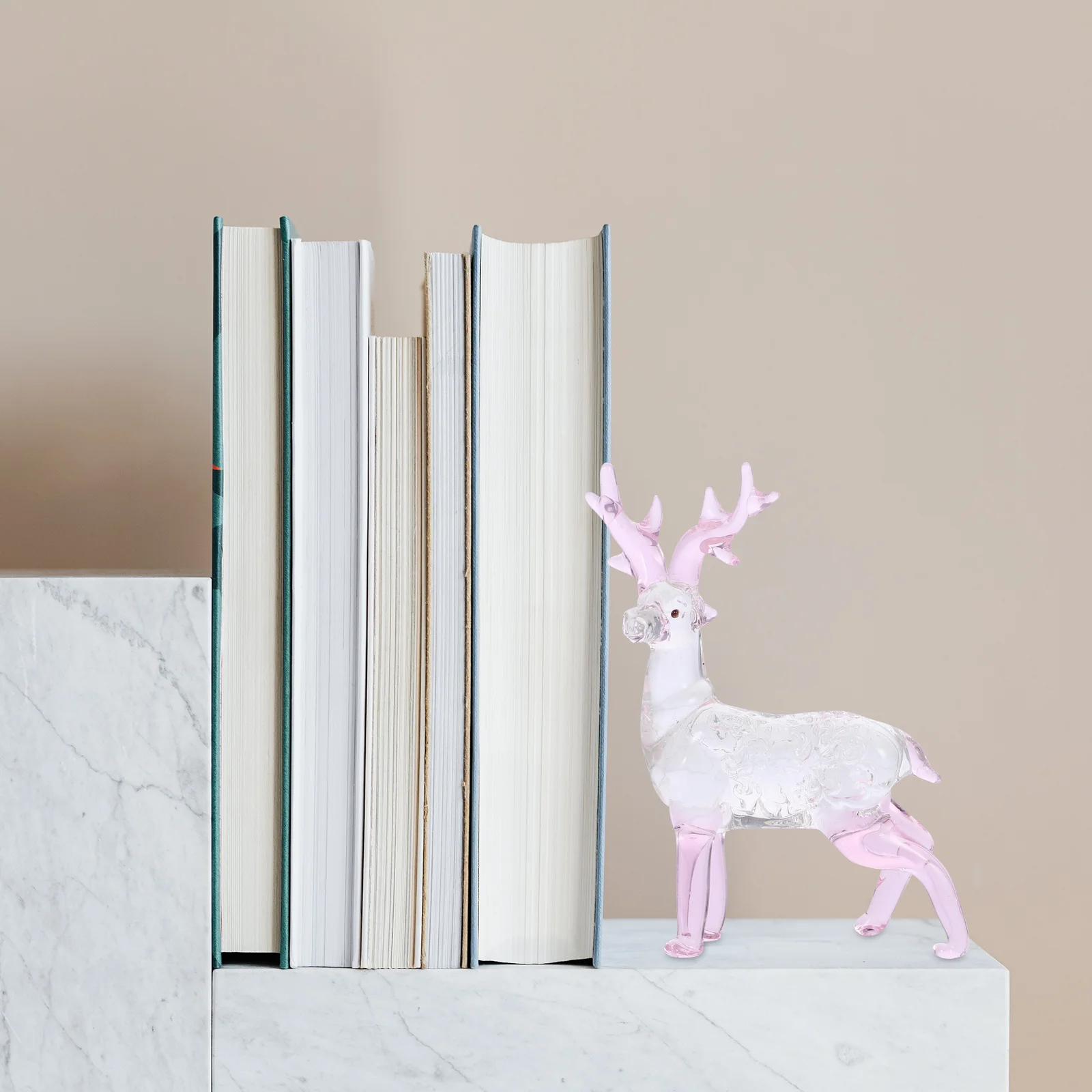 

Ornament Home Decoration Elegant Desktop Sculpture for Living Room Office Garden Gift Decorative Animal Crystal