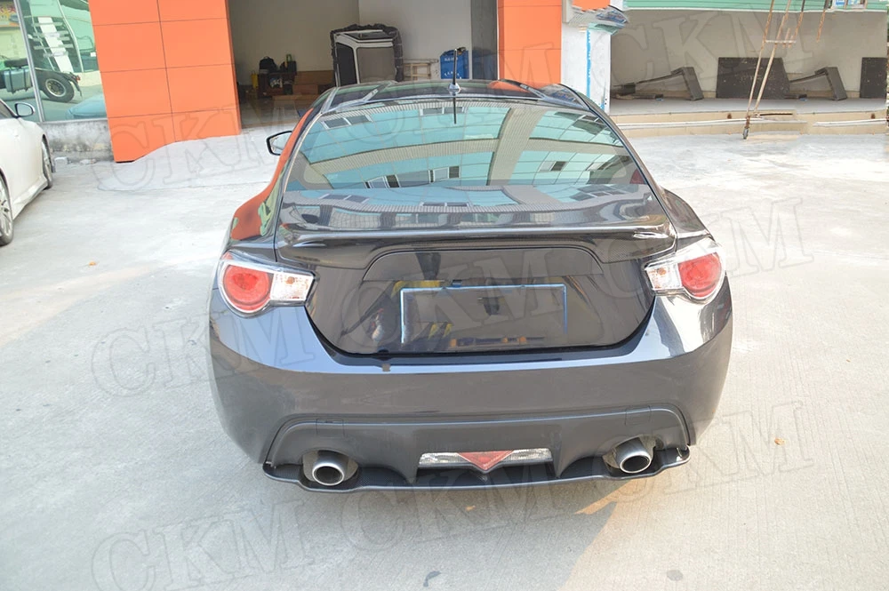 

Углеродное волокно, автомобильный декоративный материал, задний диффузор, спойлер для Toyota GT86 для Subaru BRZ 2014-2016