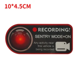 Suitable Sentinel Mode Recorder Static Sticker Record Reminder Car Window Sticker Modification Accessories