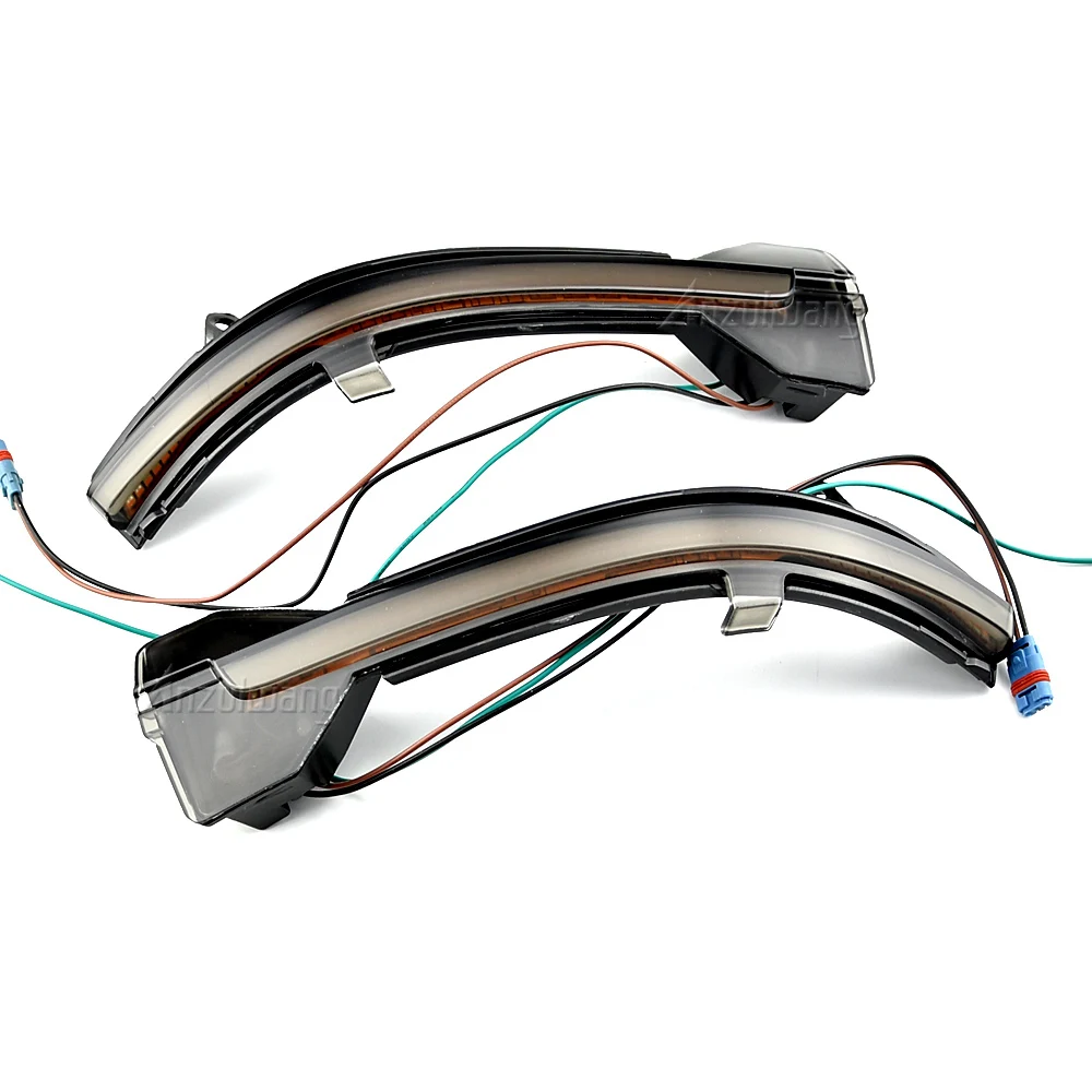 

For BMW 5 6 7 Series F10 F11 F07 F06 F12 F13 F01 F02 LED Dynamic Turn Signal Blinker Side Rear-View Mirror Indicator Light 2pcs