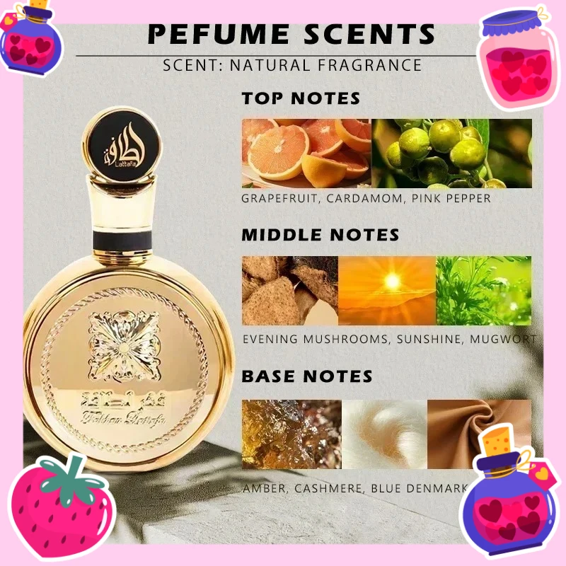 Desodorante en Aerosol Corporal Fakhar Eau de Parfum 100ml 2026, Perfume de Alta Calidad para Mujer, Fragancia Árabe, Ideal para Citas, Aroma Seductor y Duradero