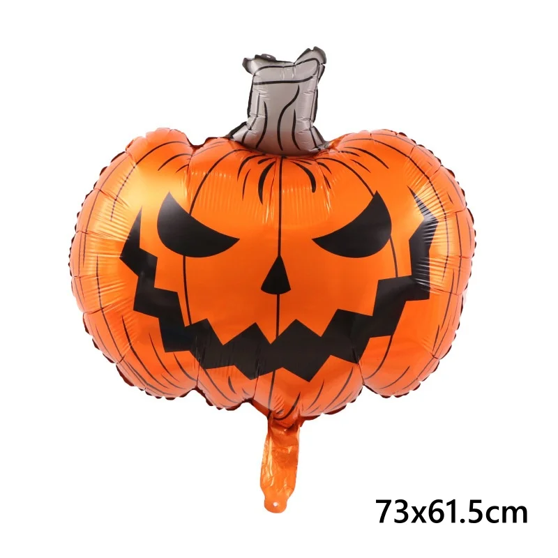 Decorazioni di palloncini fantasma di zucca di Halloween Palloncini foil di ragno Giocattoli gonfiabili Pipistrello Globos Forniture per feste di