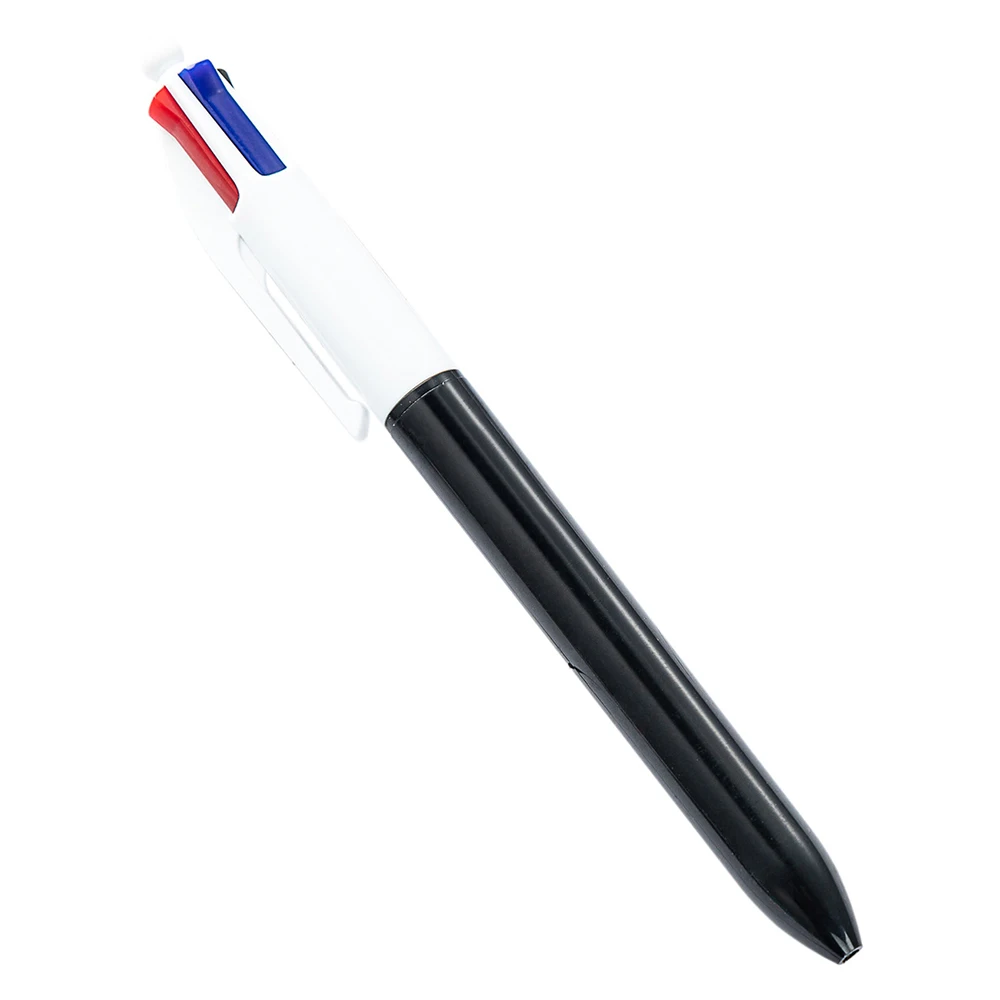 Stylos à bille push hands pour la comptabilité, marqueurs de mise en évidence, papeterie étudiante, cadeaux, 4 couleurs