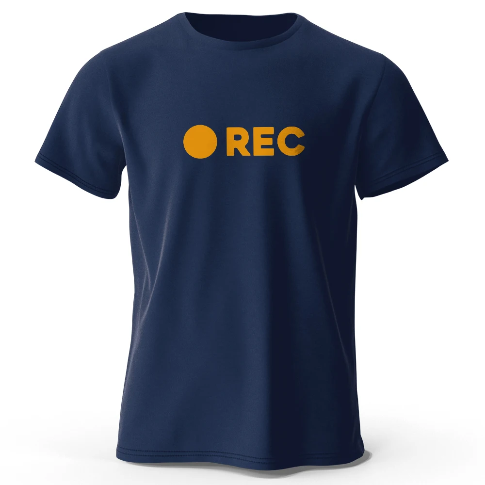 REC Printed Essential Wardrobe 100% Cotton T-Shirt, Soft & Breathable Round Neck Short Sleeve Tee for Men & Women