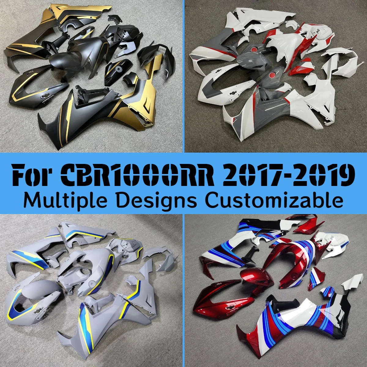 

Fairing Kit CBR 1000RR 2017-2019 Carbon Fibre Motorcycle Fairings Set Bodywork Panel Fit for HONDA CBR1000RR 17-19