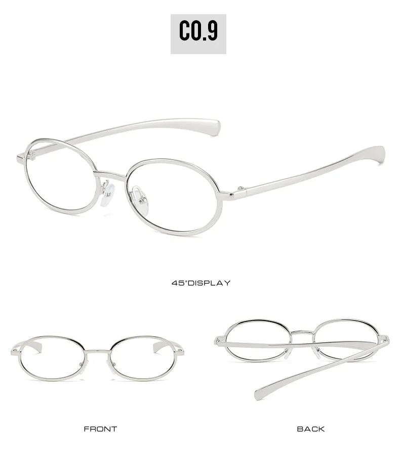 2025, Y2k-Sonnenbrille für Damen und Herren, oval, Punk-Stil, Metall, stilvoll, Sonnenschutz, UV400, Party, Straßenbrille – Detail 16