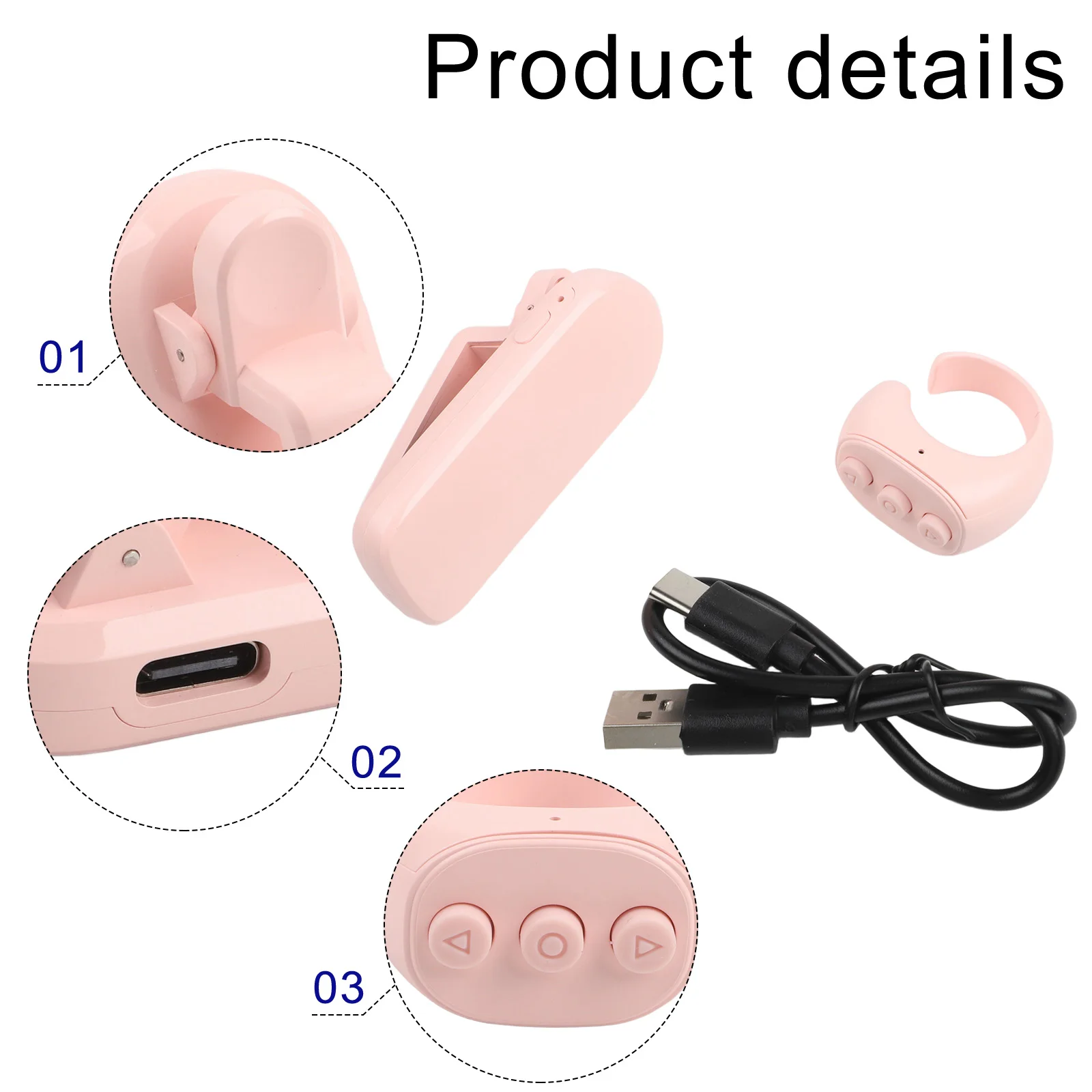 

Compact Wireless Remote Clicker for Kindle and Tablets Ideal for Presentations and Photography Lightweight and Portable Design