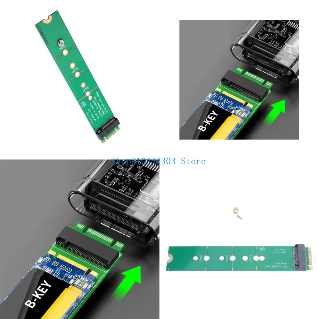 

L4MD NVME M-Key/B+M Защитный адаптер расширения M.2 PCIE4.0 Карта расширения