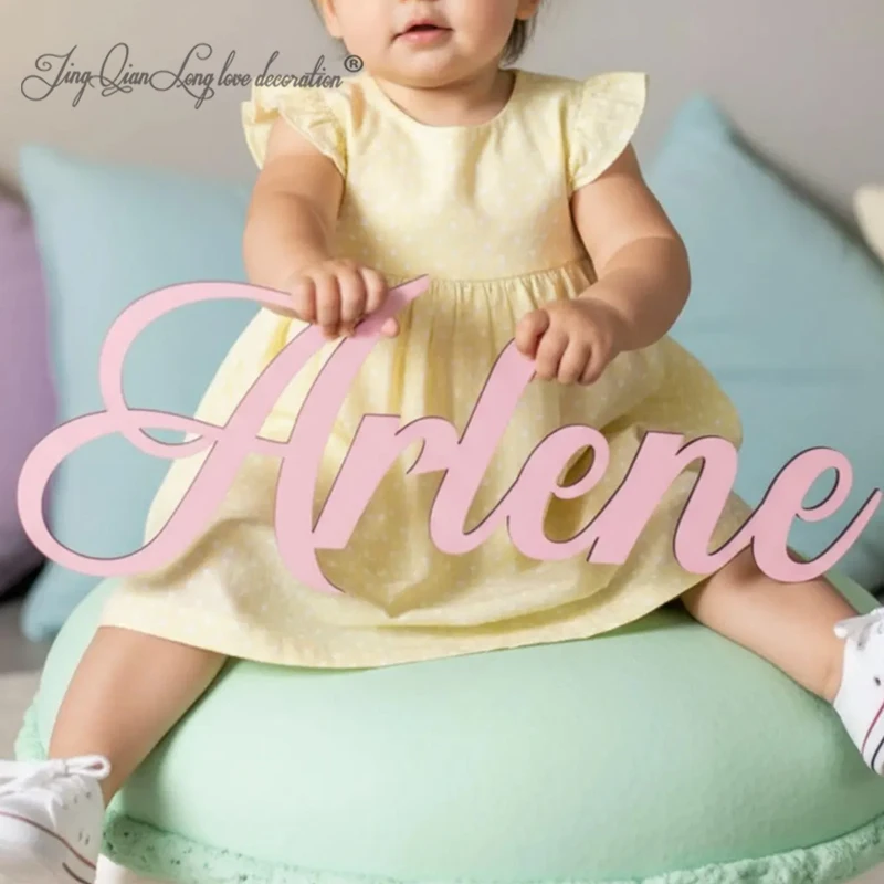 Custom Wooden Name Sign Baby N - đánh giá và giá Baby Nursery Name Letters