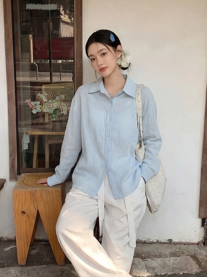

Summer New Tie Sleeveless Long Sleeve Sun Protection Shirt Women's Loose Thin Outerwear Cardigan Coat Korean Style