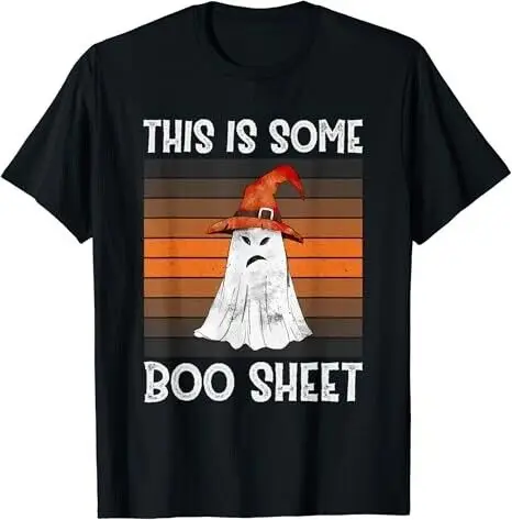 This Is Some Boo Sheet Ghost Halloween Costume Men Women T-Shirt