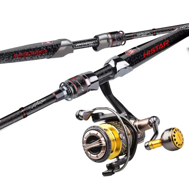 

【Popular】Histar OEM Archangel Rod Combo High Carbon K SIC Ring Organic Whole Handle Ultra Grade Fishing Pole&Spin Baitcast