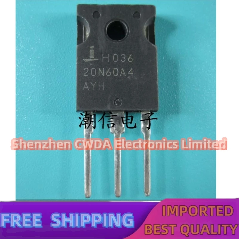 10PCS-20PCS  20N60A4 HGTG20N60A4D TO-247 600V 40A   In Stock 