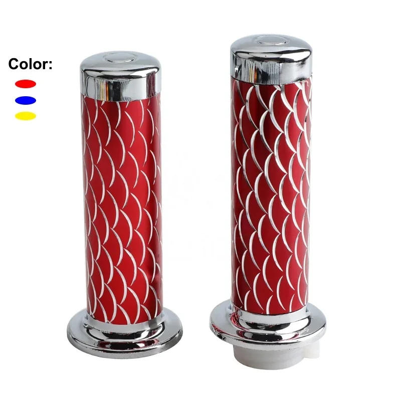 

Universal 22mm Motorcycle Handlebar Grips Anti-Slip Soft Rubber Hand Grips For Kawasaki Honda Yamaha Suzuki Modified Accessories