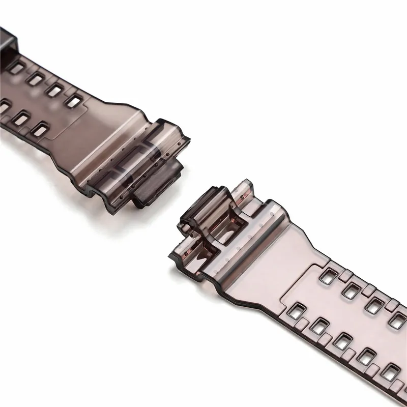 TPU Resin Watch Strap Case for Casio G-SHOCK GA-100/110/120/140 GD-100/110/120 GAX-100 GLS-100 Men Sport Bezel Band Bracelet image 5
