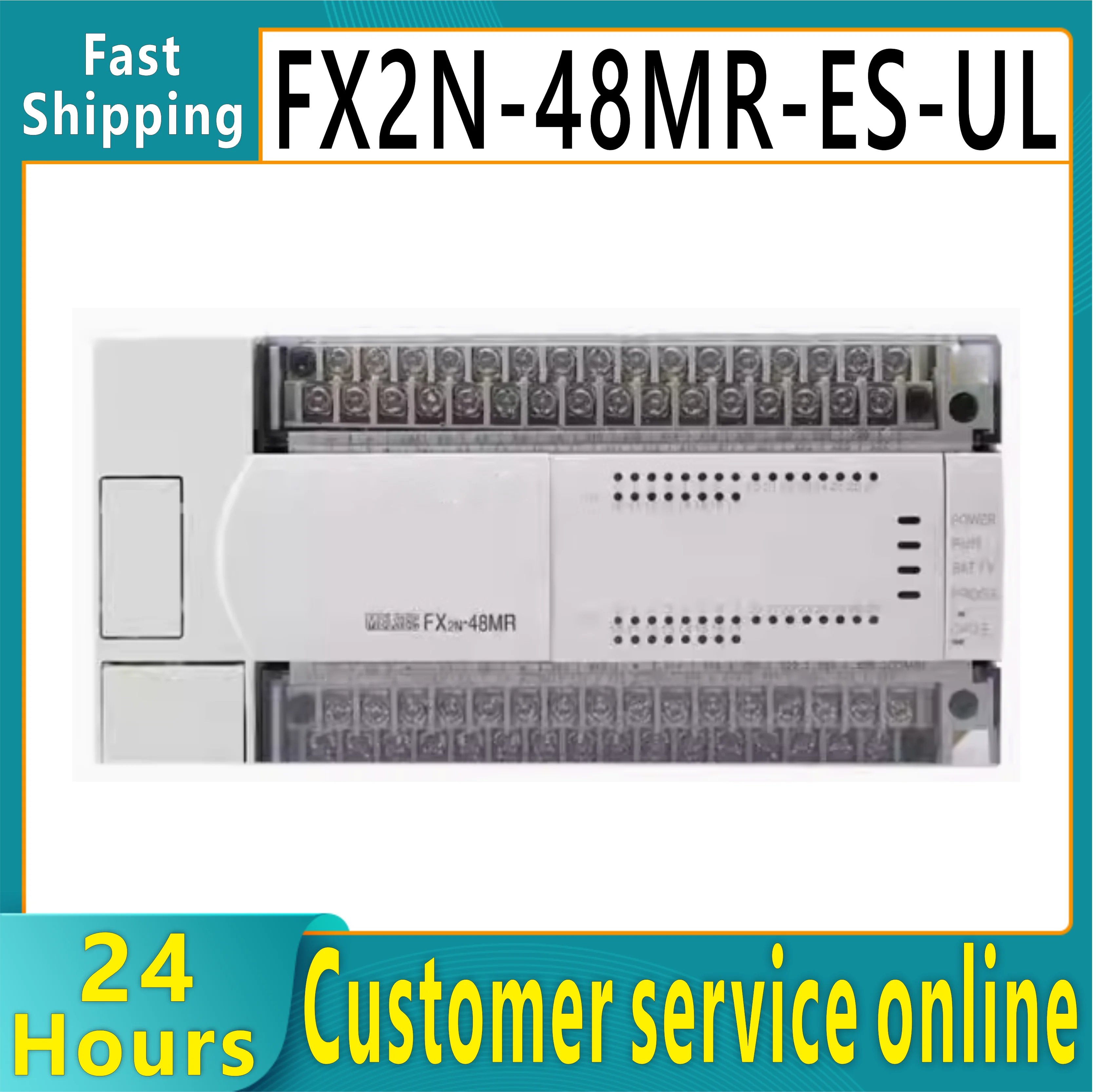 

Новый оригинальный модуль FX2N-48MR-ES/UL FX2N-232-BD FX2N48MRESU FX2N232BD