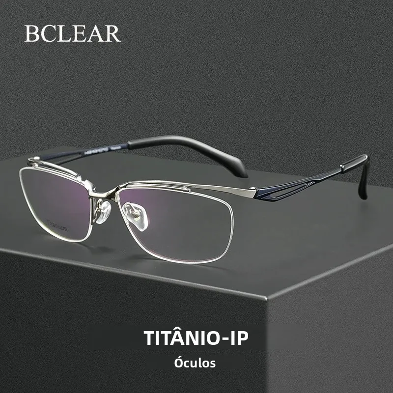 bclear-2026-pure-titanium-glasses-frame-men-new-brand-design-semi-rimless-square-eyeglasses-half-rim-ultralight-japanese-eyewear
