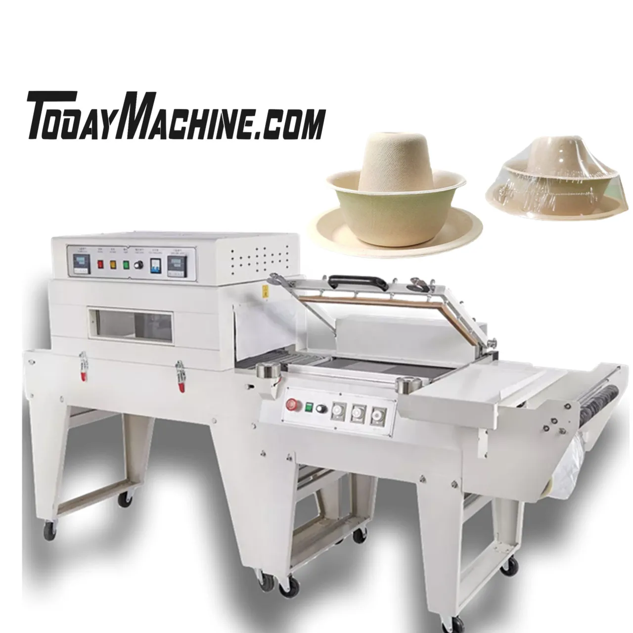 

Manual Sealing Cutting And Shrink Wrapping Machine For Vegetable