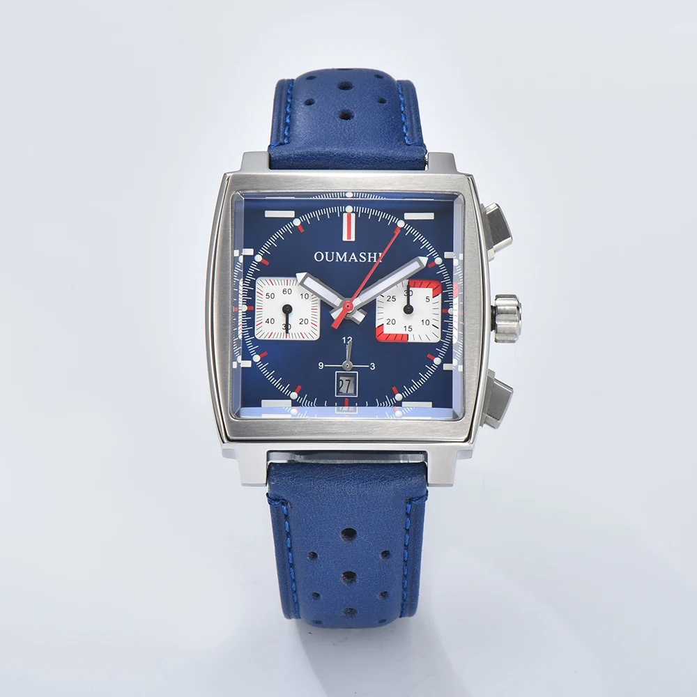 

ETA 7750 watch New Men's luxury watch Stainless steel Waterproof timing sports watch automatic mechanical watch ETA7750 Movement