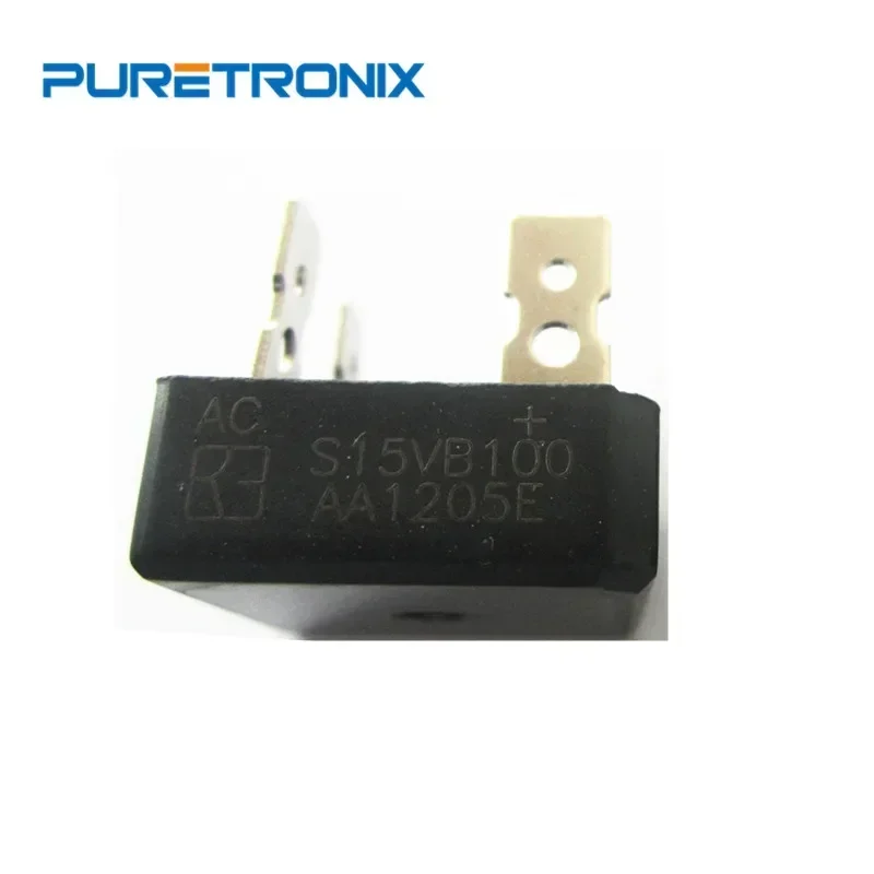 S15VB100 S35VB100 S25VB100 S50VB100 High Current แก้ว Passivated Single-Phase Bridge Rectifier