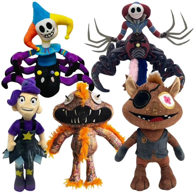 

Плюшевая кукла 25 см: Новая игрушка-персонаж из хоррор-игры 5 Giblet Chum Chompkins, милый аниме-персонаж, подарок на День рождения/Рождество