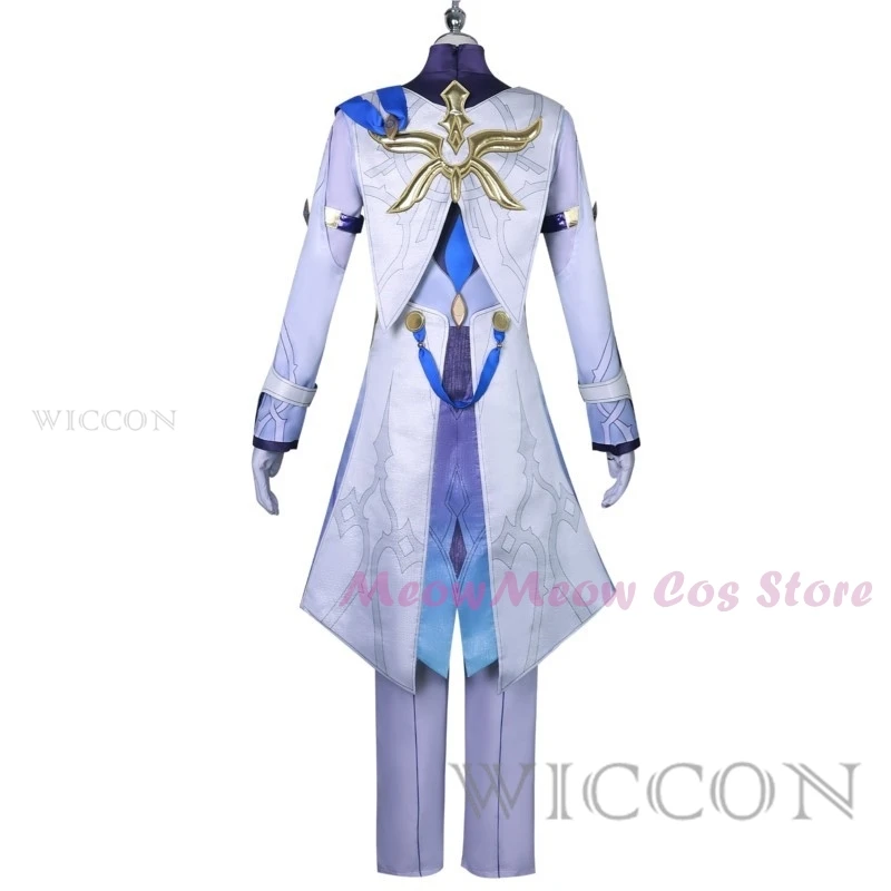 Game Honkai Star Rail Latest Sunday Cosplay Costume Wig Shoes Mr. Sunday Uniform Halloween Carnival Role Play Outfits Party Prop