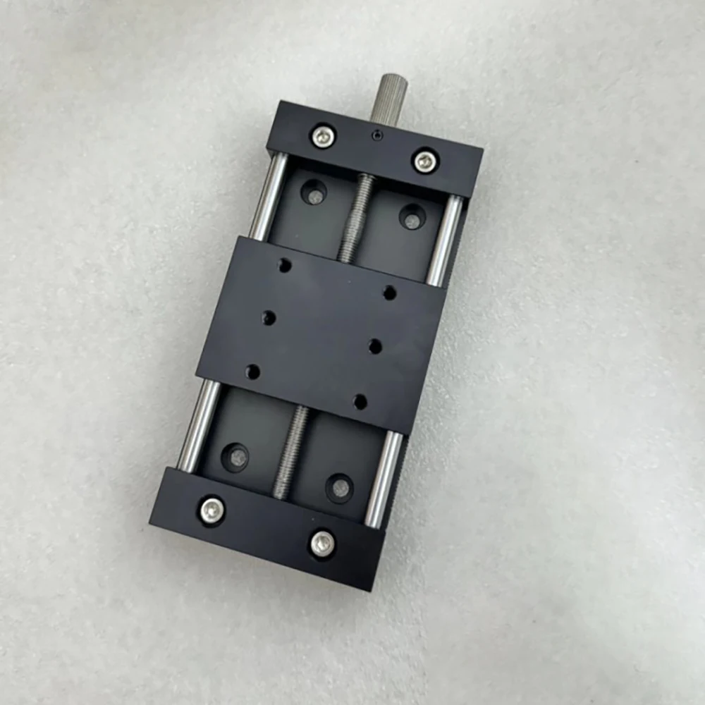 X-Axis Manual Sliding Table with Precision Lead Screw & Linear Guide - DX60A, 50mm Travel