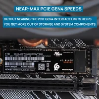 Western Digital WD SN850X SSD 1TB 2TB NVMe Gen4 PCIe M.2 2280 PCIe 4.0X4 Drive Internal Solid State Disk for PS5 Desktop Laptop 4