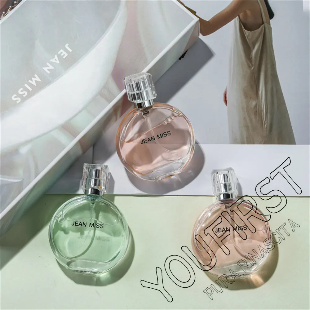 Luxury Brand Perfume Women Gift Box 90ml 3pcs Set Lasting Fragrance Floral Scent Eau De Parfum Pheromone Perfumes  Aromatic Wate