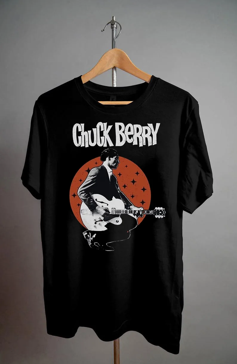 Chuck Berry “Guitar” T-Shirt Tee Unisex Men Women All Size S to 5XL LI88