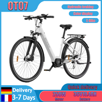Electric Bicycle ONESPORT OT07 250W Brand Motor 36V10.4Ah Lithium battery Electric Bike27.5Inch Tire City Travel 7 Speed E-Bike