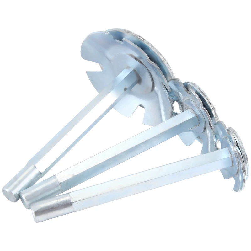 Risparmiatore per raccordi idraulici da 3 pezzi, adatto per trapano elettrico a velocità variabile da 1/2 pollice, 1-1/2 pollici, 2 pollici, 3 pollici per tubi in PVC rimuove set di strumenti durevoli