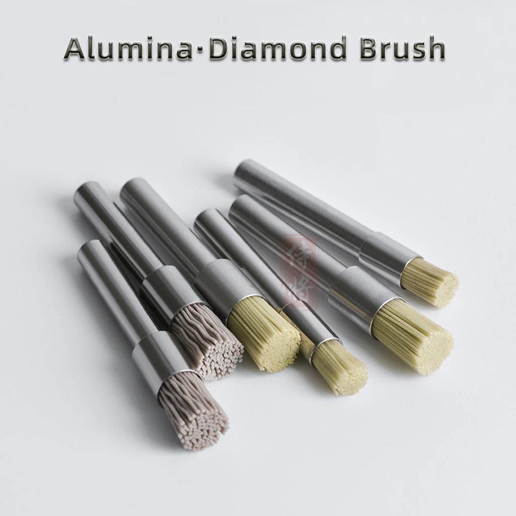 

Alumina Diamond Grinding Brush For Inner Hole Precision Polishing Removing Knife Pattern Burr High Quality Ceramic Fiber Brush