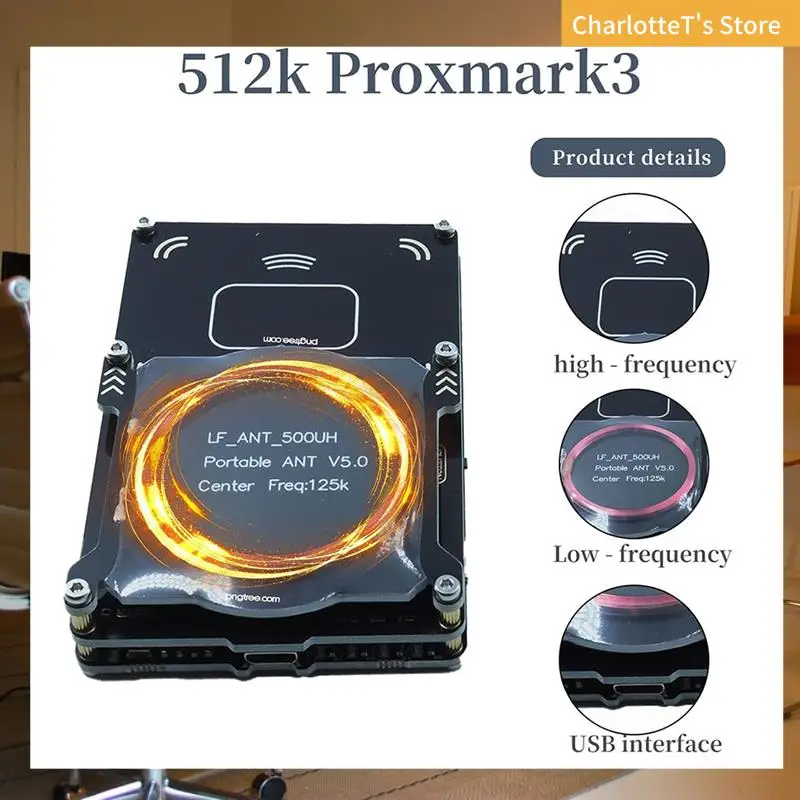 

Proxmark3 512M RFID-считыватель карт, горелка Easy V5.0 RDV4, память IC, копир для идентификационных карт, Дубликатор, встроенная антенна, дешифровщик-ABLI