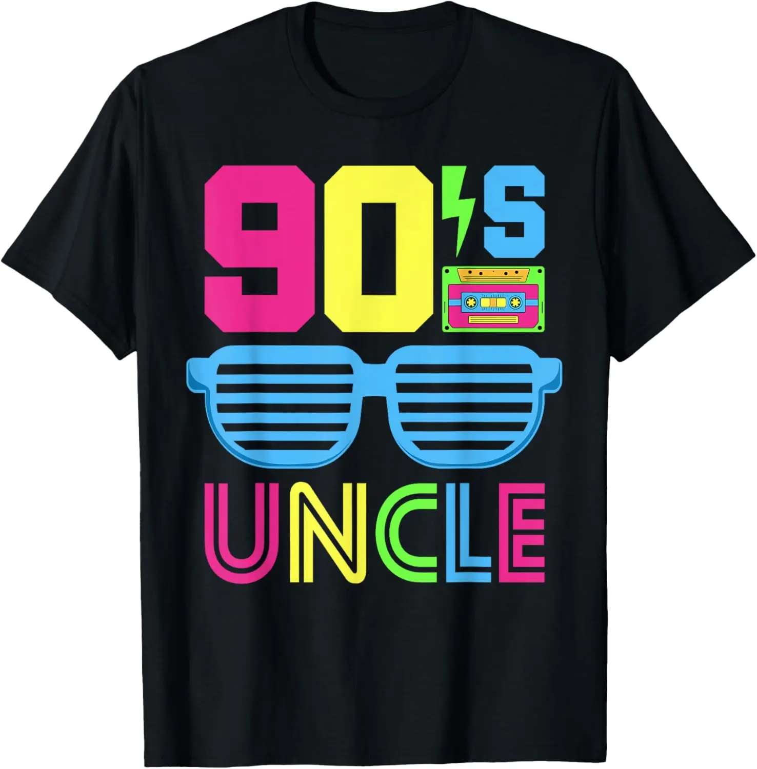 90's Uncle 1990s Theme Party 90s Costume Nineties Outfit 90s T-Shirt