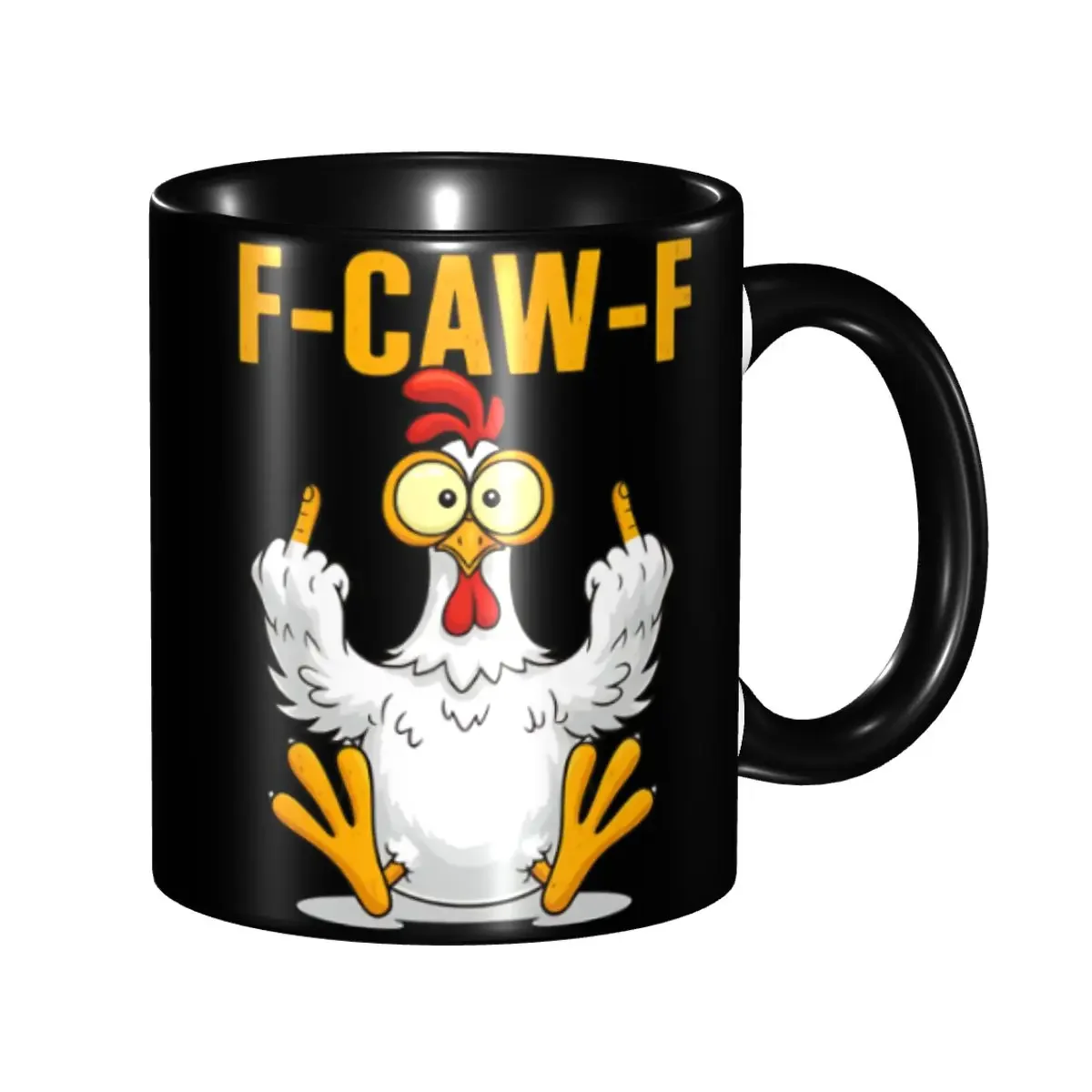 2025 Funny F-Caw-F Chicken FCAWF Merch Mug Cute Coffee Cup