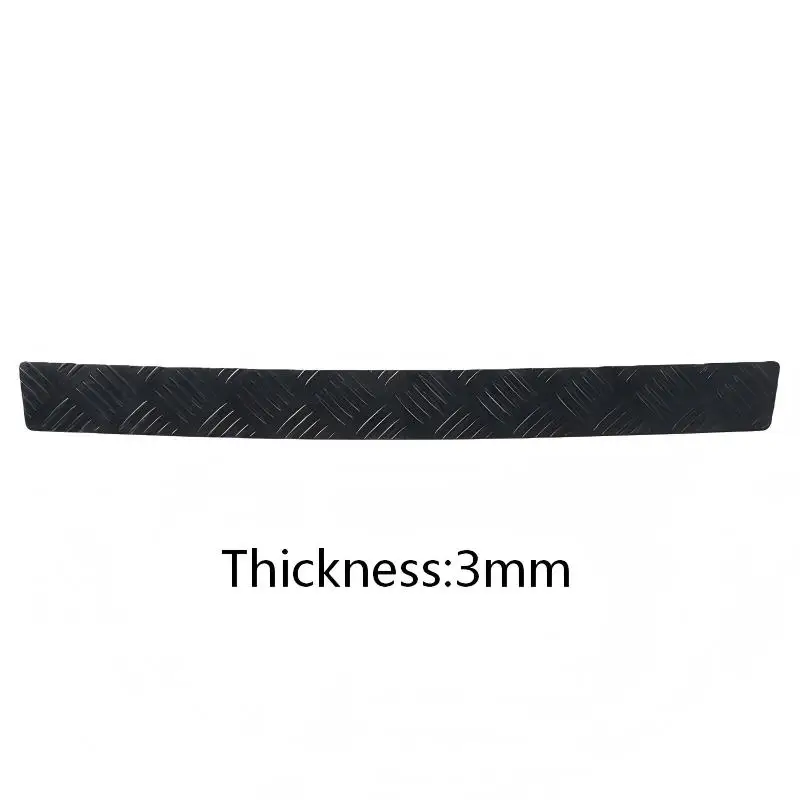 

Резиновая защитная накладка на задний бампер для кемпера с клейкой основой, противоскользящая, 3D, для VW T5 T6, Fiat Ducato, Ford Transit